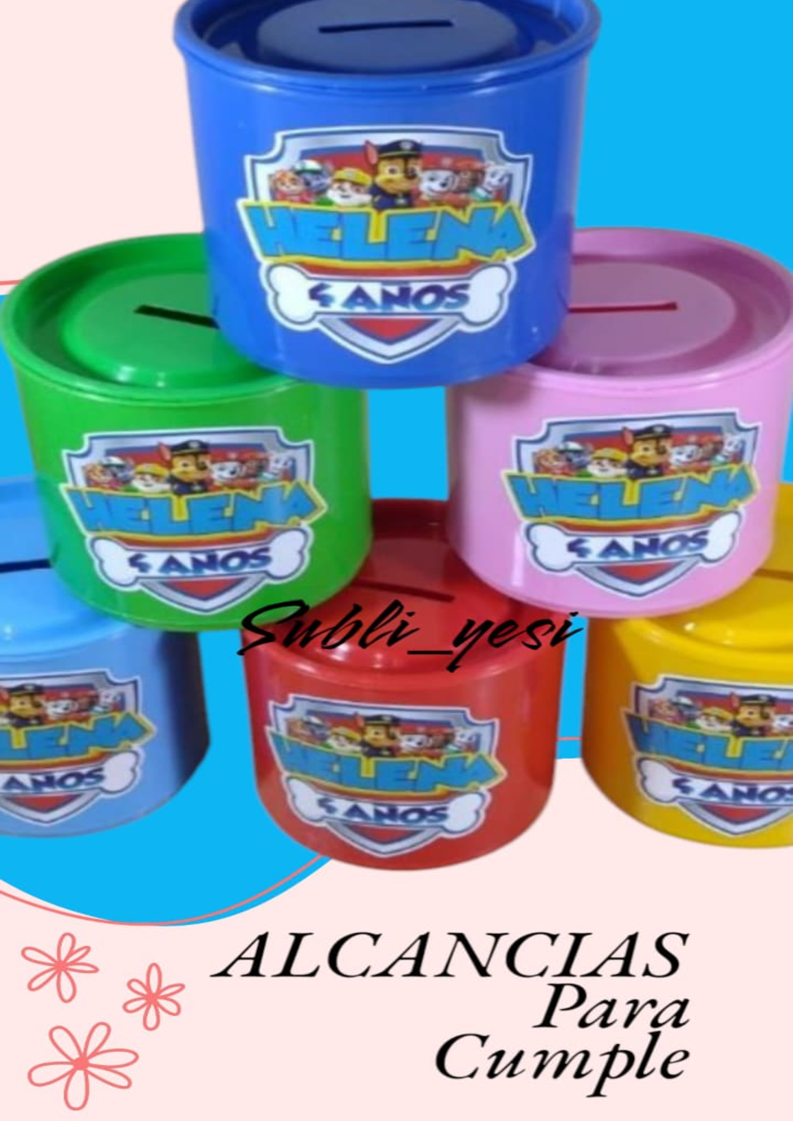 Alcancías Candy bar